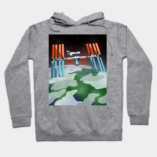 ISS over Earth Hoodie